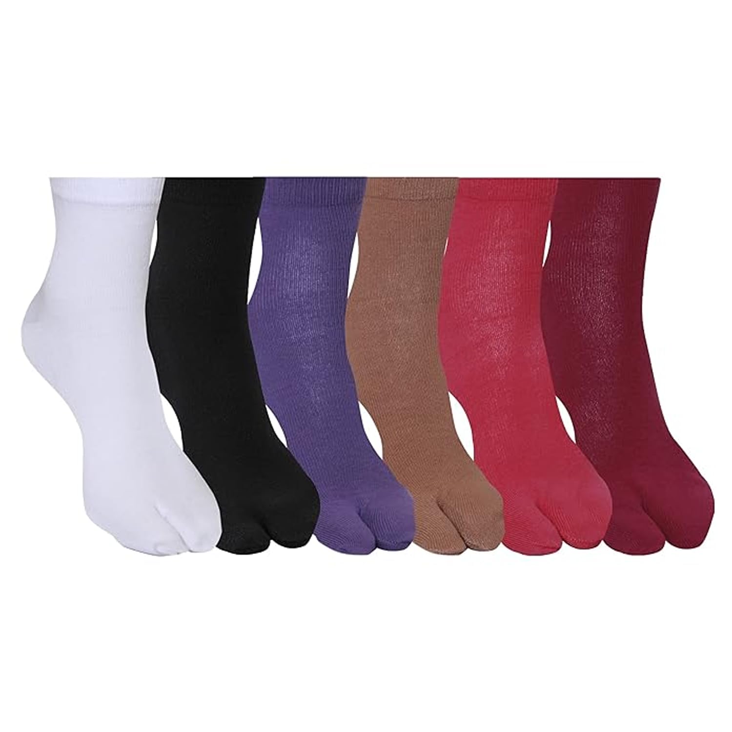 supersox Ankle Thumb Socks for Women, Made with Breathable, Anti Odour & Moisture Absorbent Combed Cotton with a Extra Durable Welt, Ideal For All Day Wear (Pack Of 6)-picture-34