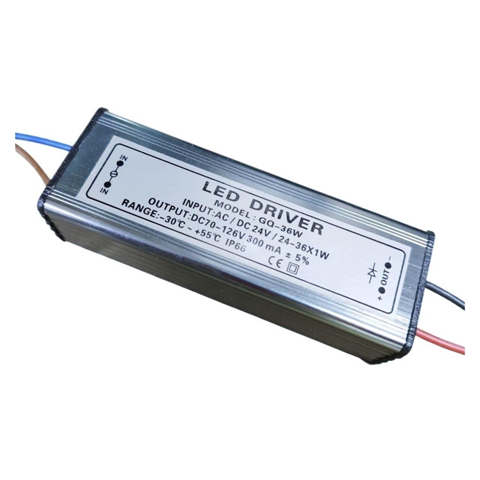 Transformateur LED étanche 24-36W basse tension pour spots de jardin