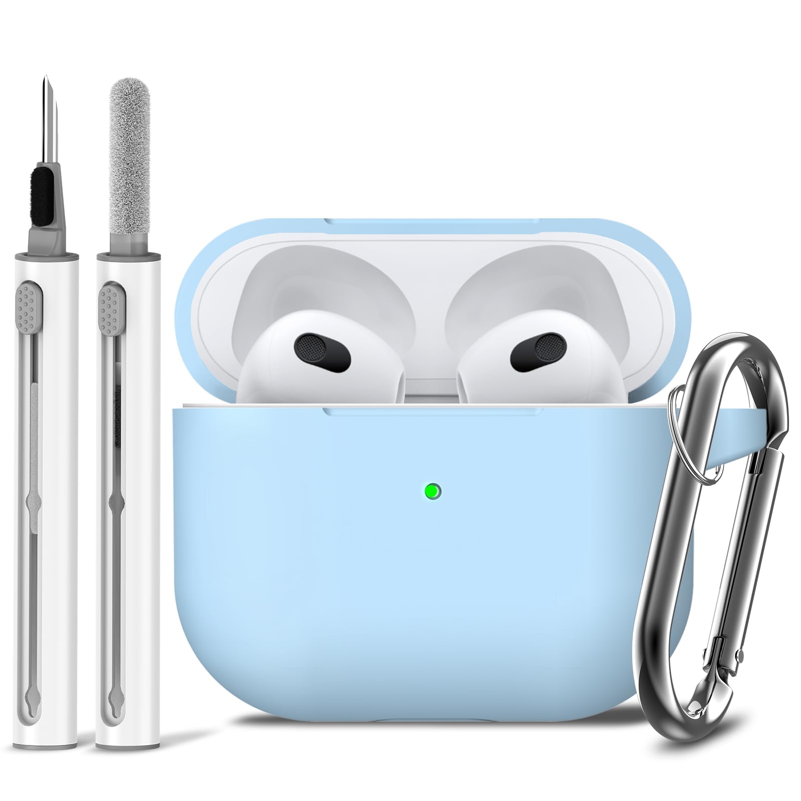 Amazon.com: Ljusmicker for AirPods 3 Case Cover with Cleaner Kit