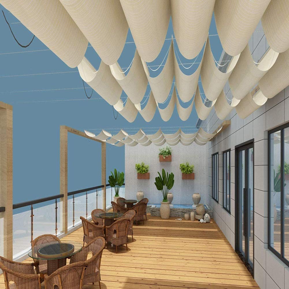 Ausziehbares Sonnensegel, für Terrasse und Außenbereich, 1,2 x 8 m, perfekt für Garten und Terrasse