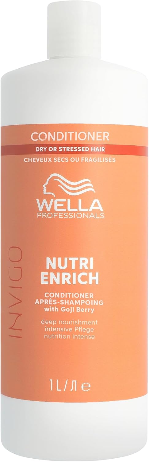 Wella Professionals Invigo Nutri Enrich Balsamo capelli - Ottimo con shampoo e maschera capelli - Balsamo capelli idratante per capelli stressati 1l