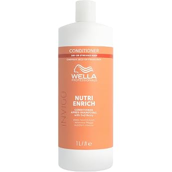 Wella Professionals Invigo Nutri Enrich - Repairing Care for Damaged Hair - For Suppleness Shine and Combability - Vitamins & Minerals from Goji Berry
