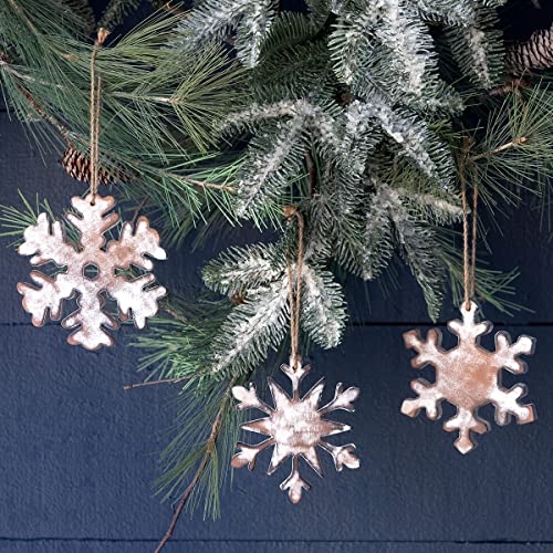 Park Hill Collection XAO10286 Schneeflocken-Ornament, Holz, geschnitzt, 12,7 cm, Größe M Cover