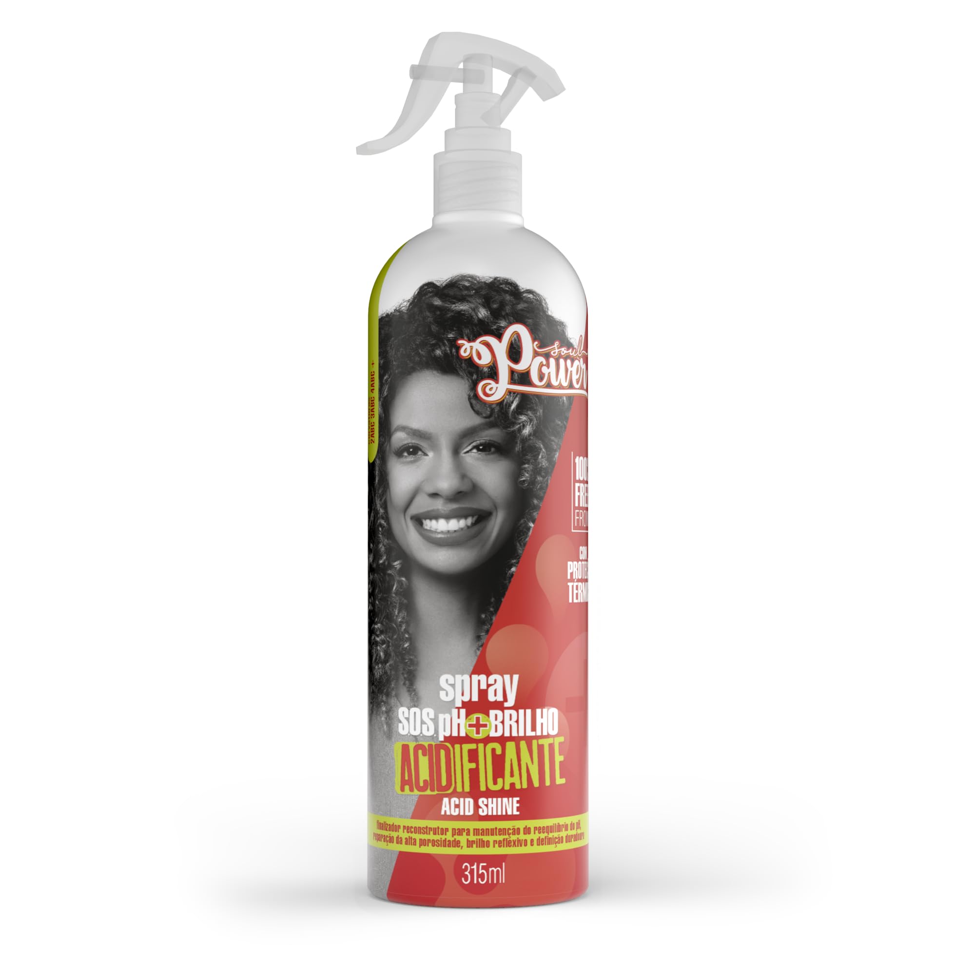 Spray SOS Acidificante Soul Power - Proteção, Definição e Brilho