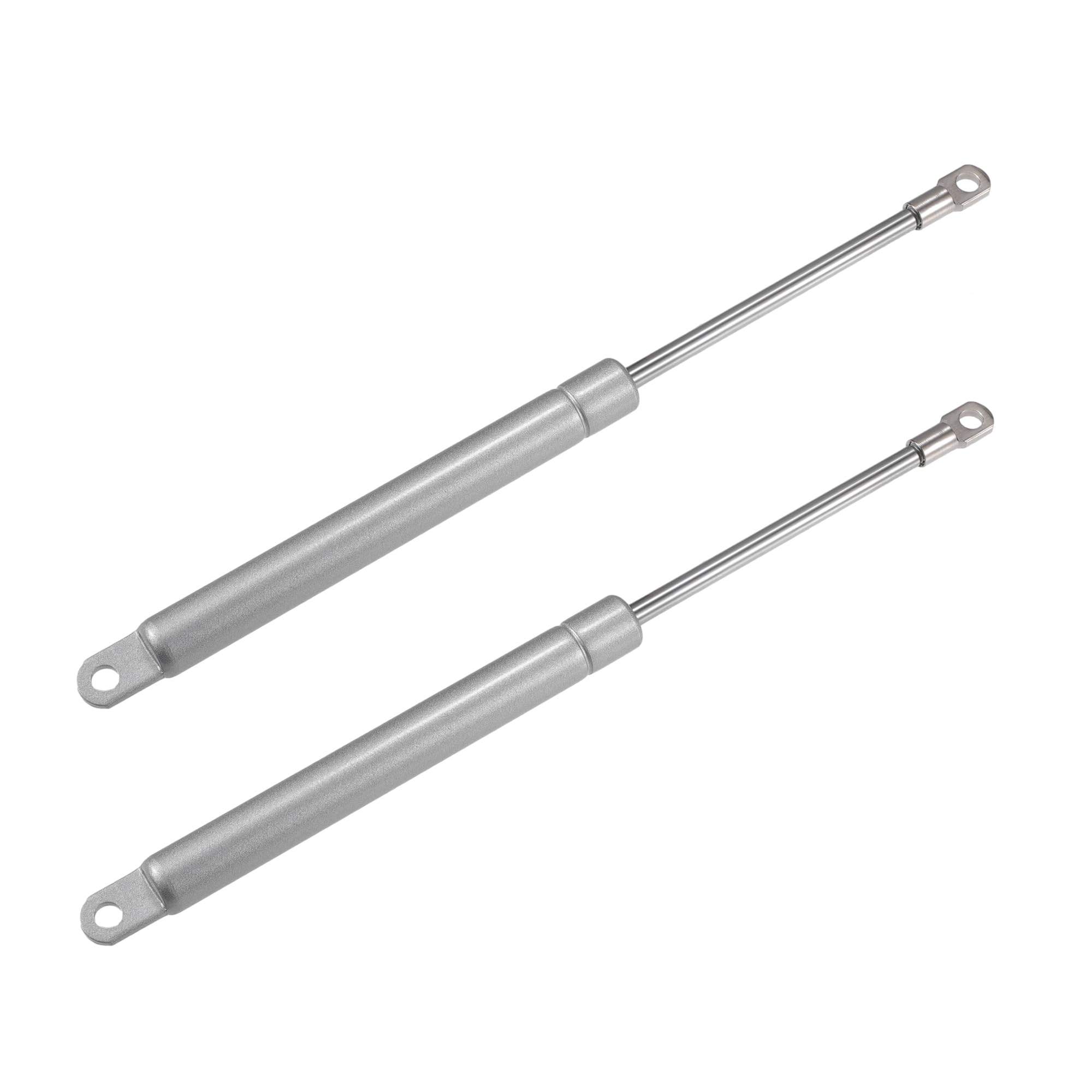 X AUTOHAUX 2 Pcs 10 Inch 45Ib/200N Silver Tone Lift Supports Struts Shocks Gas Spring Universal for RV Car Truck Boat Window Cabinet Door Cover Lids