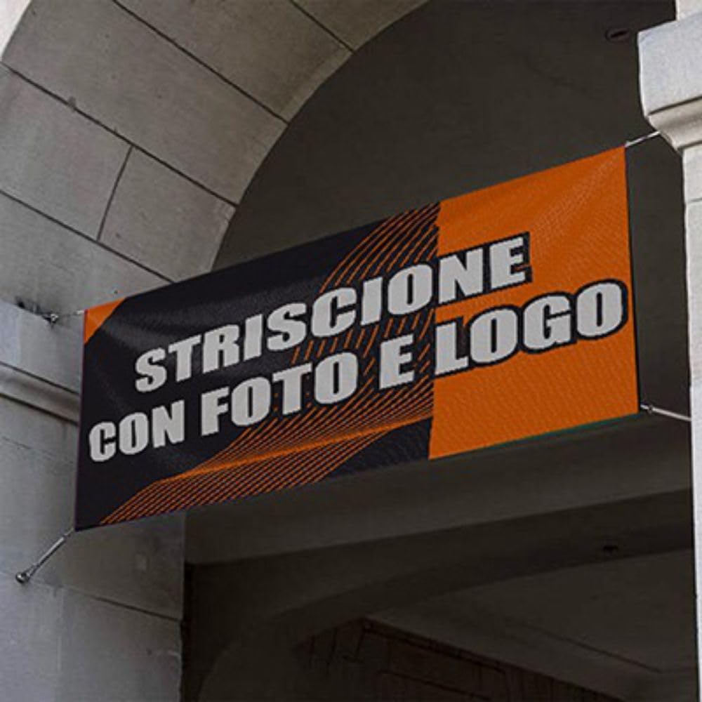 Banner Striscione NUOVA GESTIONE Personalizzabile - Banner PVC Da Esterno GARANZIA 10 ANNI (150X50 CM