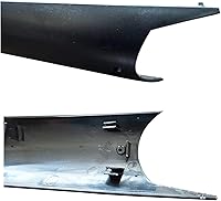 Vista 3 de Cubierta de brazo de espejo de puerta compatible con Freightliner Cascadia 2018-2023 Lado del pasajero (derecho) negro