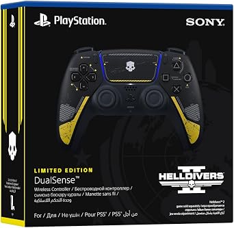 Sony PS5 DualSense Wireless Controller Helldivers 2 LE