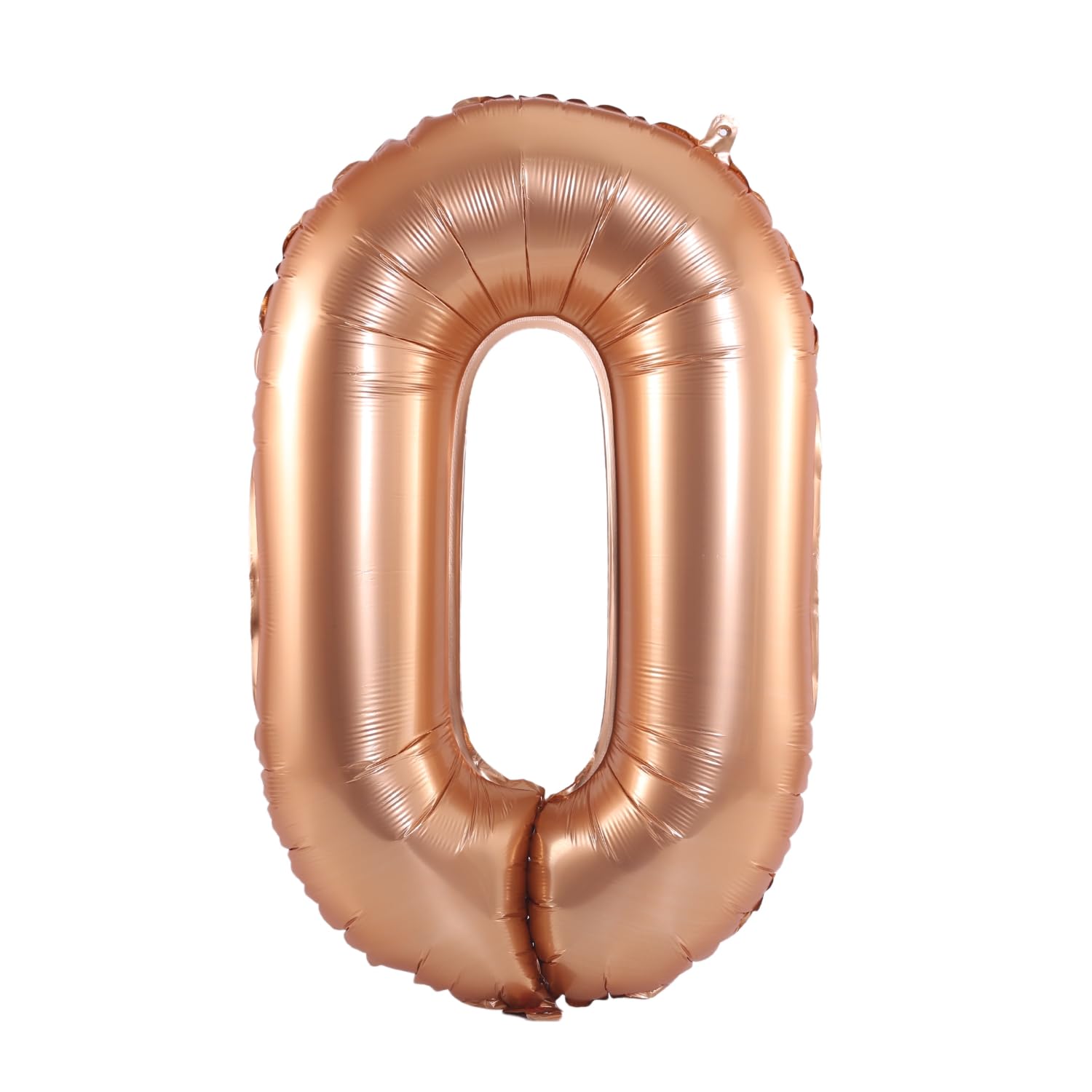 YPSelected 32 Inch Large Foil Helium Number Balloon Birthday Wedding Party 0-9 (Orange, 0)