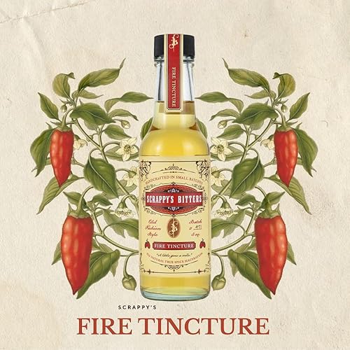 Miniatura 4 de Scrappy's Bitters - Fire Tincture, 5 oz - Organic Ingredients, Finest Herbs & Zests, No Extracts, Artificial Flavors, Chemicals or Dyes. Made in the