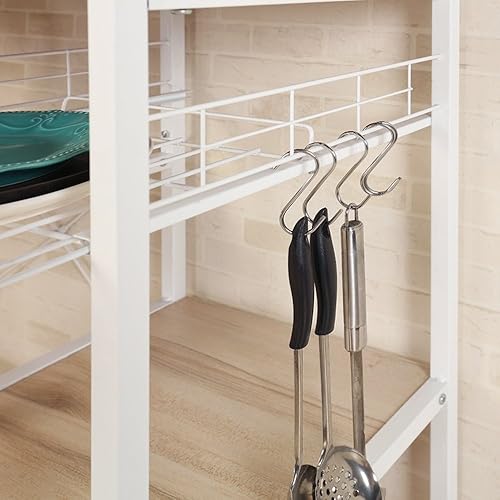 Miniatura 34 de SogesHome Estante de 4 niveles para microondas, estante organizador de almacenamiento de cocina, aperitivo de café para el hogar, cocina, sala de