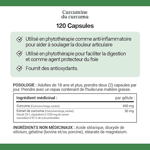 Miniatura 5 de Nature's Bounty Pastillas de curcumina de cúrcuma y suplemento de salud herbal, ayuda a aliviar el dolor en las articulaciones, fuente de