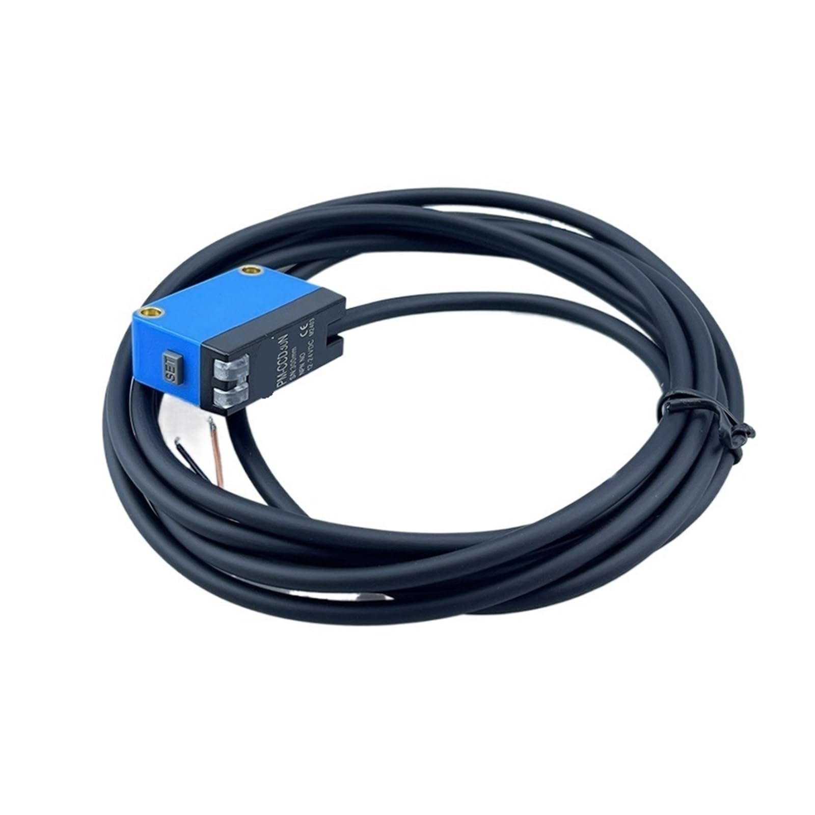 JJKKOZVQF PM-CCD30N vision photoelectric switch sensor detects transparent non-transparent objects at a detection distance of 300mm