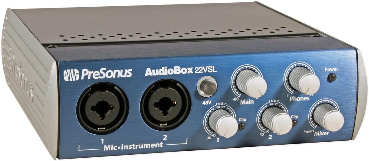 Presonus AudioBox 22VSL 24-Bit/96 kHz 2x2 USB 2.0 Audio Interface