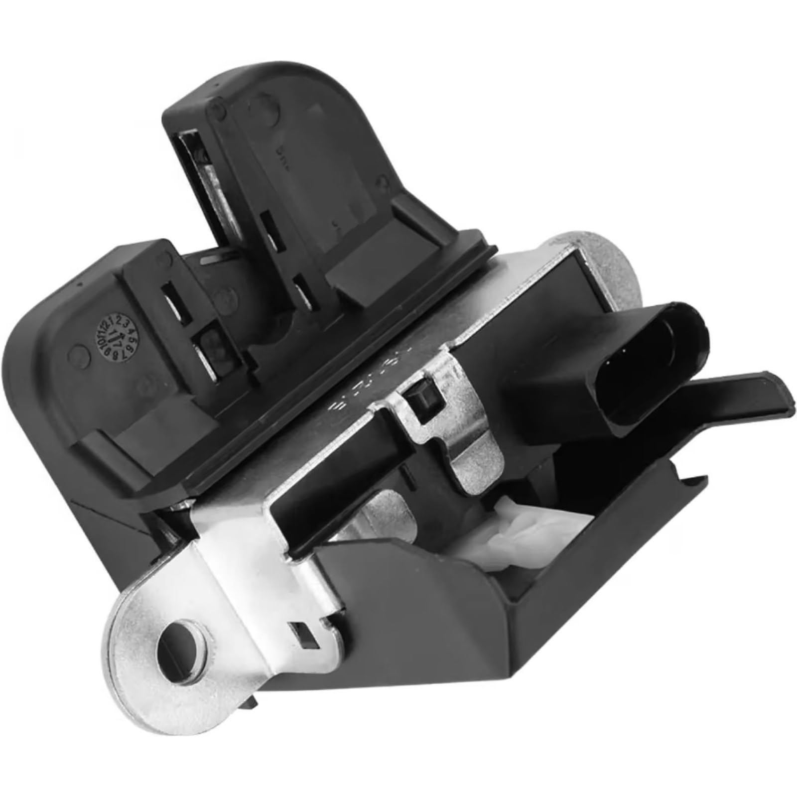 Rear Tailgate Latch Compatible with Vw for Golf for Mk6 2008-2012 for Tiguan 2007-2017 for Touran 2003-2015 1 Pcs Rear Trunk Lock Lid Latch 5K0827505A