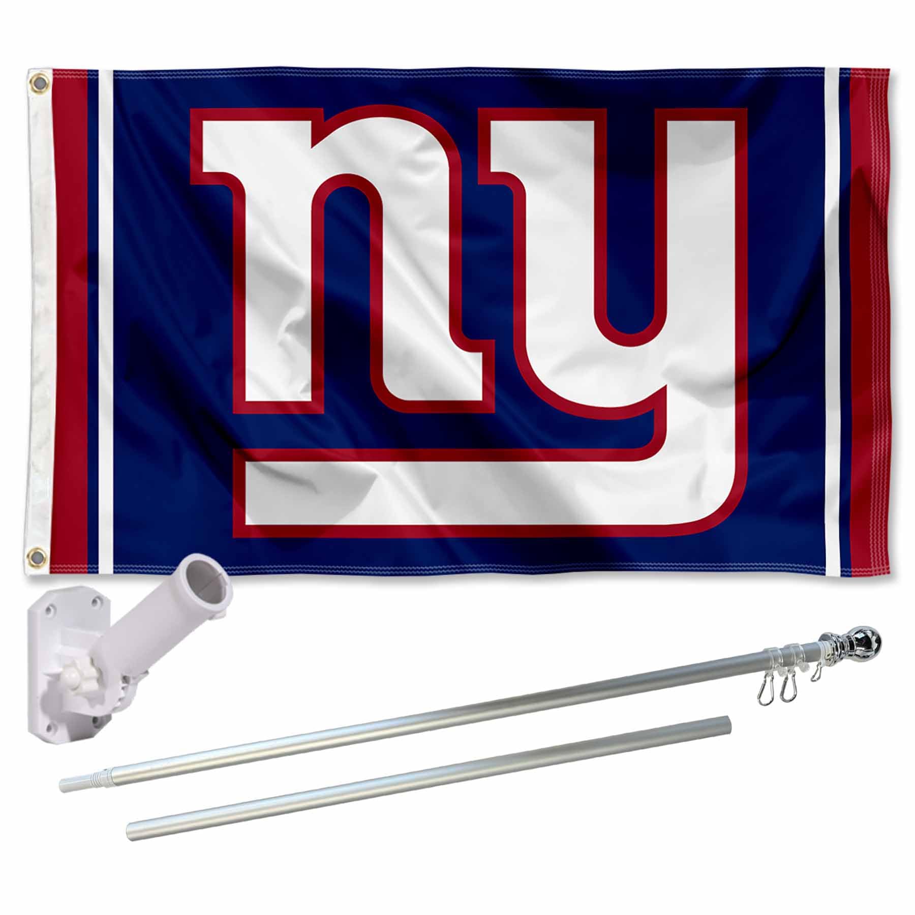 Kit Flag Pole et Support New York Giants WinCraft pour Pavillon Extérieur - 8