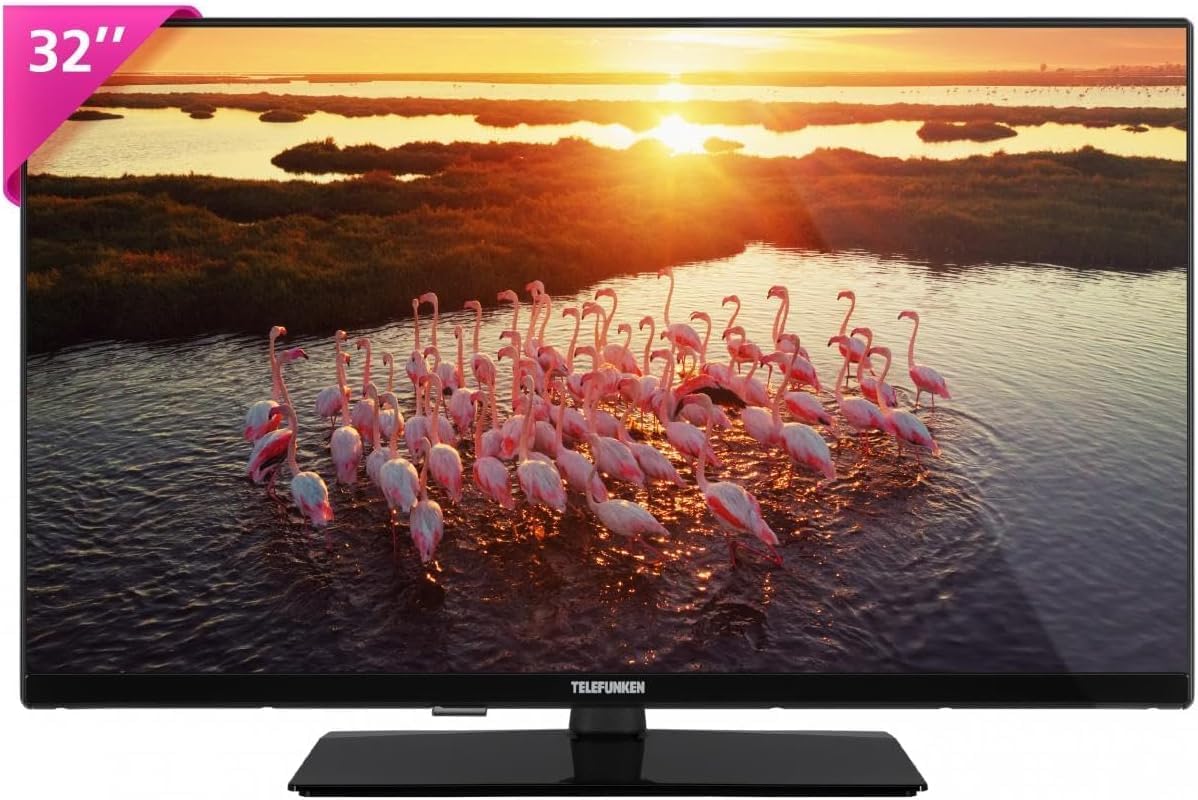 Spredaj view of the TELEFUNKEN 32-inch Smart LED TV