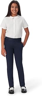 Girls' Slim Fit Stretch Twill Pant