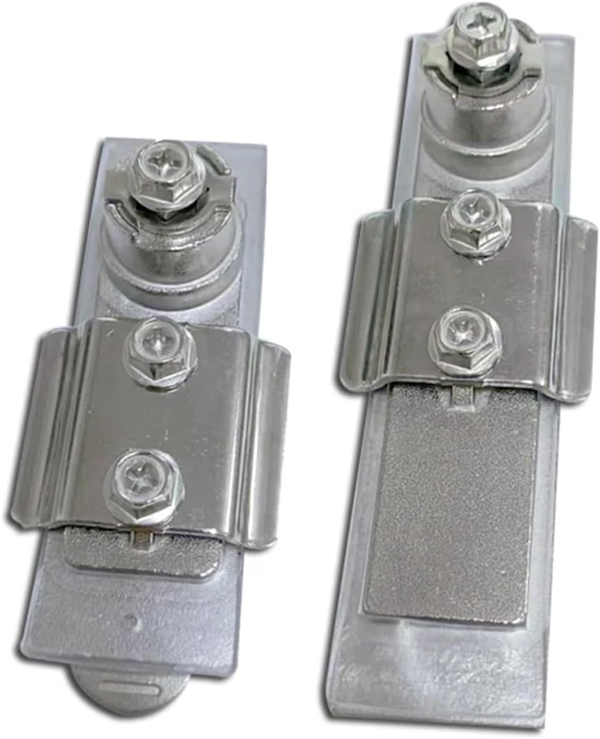 Lock 2Sets Stainless Steel Small Control Box Electric Cabinet Long Mechanical Large Plane Lock Electric Cabinet(2 sets-717-2-steel)
