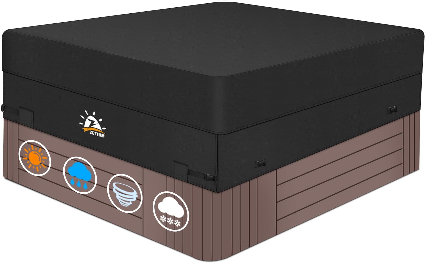 Caldera Spas Martinique Spa Cover 5" Taper Hot Tub Cover Patio, Lawn & Garden