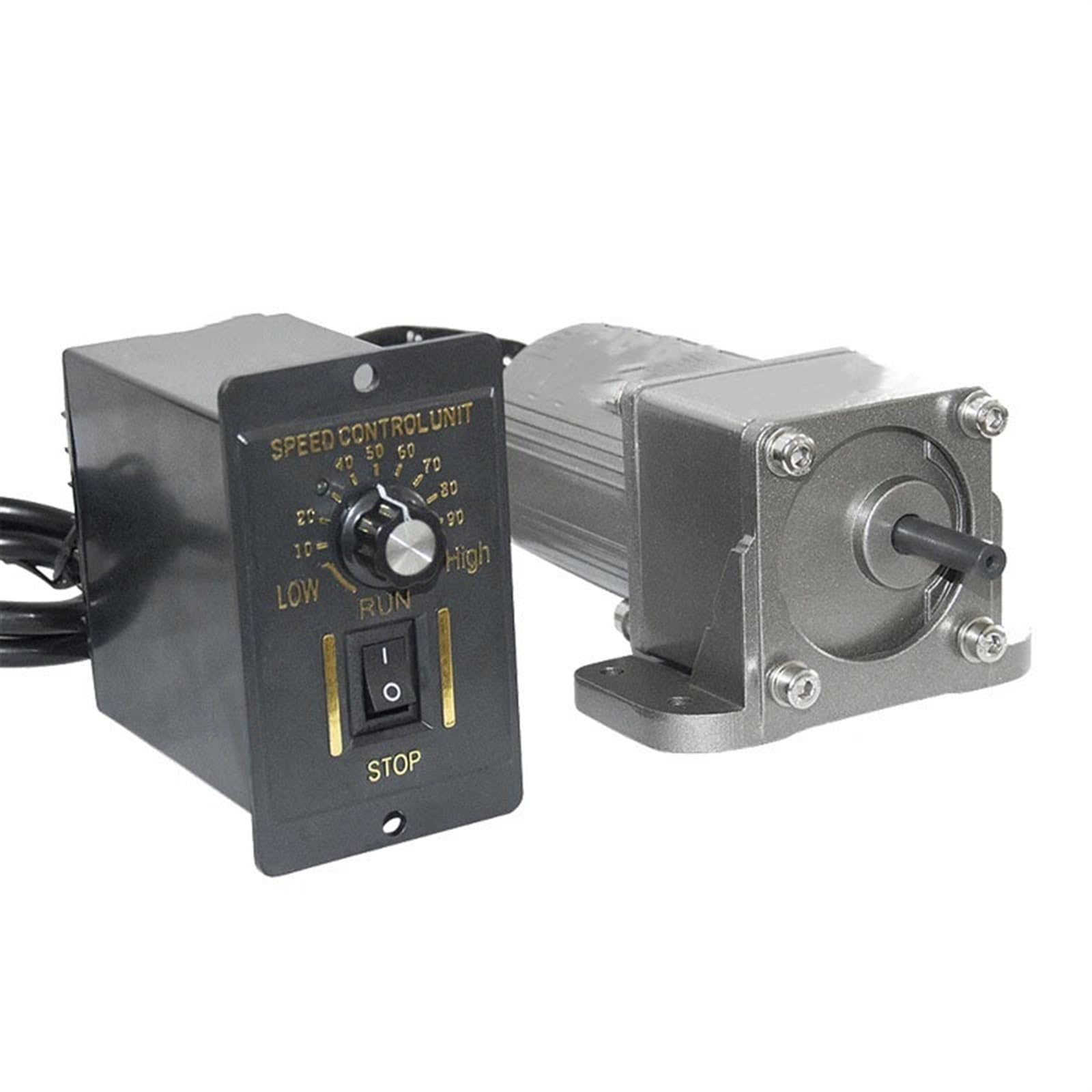 Kit de motorreductor de velocidad 2IK6RGN-C, 6 W, 220 V CA, monofásico, marco de 60 x 60 mm, motorreductor de velocidad ajustable Reducción de par(7.5RPM)