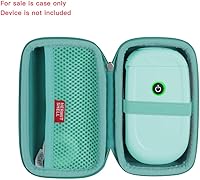 Vista 2 de Hermitshell Estuche rígido de viaje para máquina etiquetadora Marklife P11 (verde)
