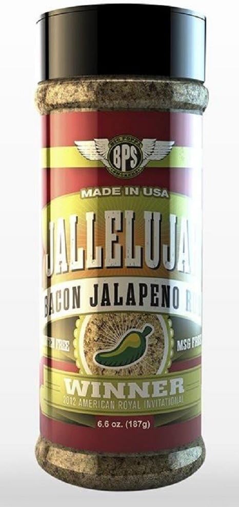 Big Poppa Smokers BPS Jallelujah w/Bacon Rub 6.6 oz/187 g · BBQ Rub