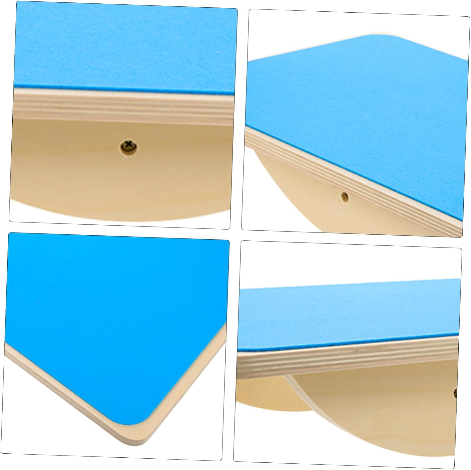 Wooden Balance Board Fitness Board for Yoga Training Balance Development Natural Bright Color