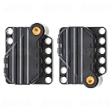 ASTEM 2Pcs Pullback-Motor Technic-Parts Compatible with Lego 12787c01 6143751 Building Brick MOC Motor6 x 5 x 3(Black)
