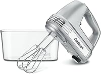 Vista 4 de Cuisinart HM-90BCS Power Advantage Plus Mezclador de mano de 9 velocidades con estuche de almacenamiento, cromo cepillado y abrelatas eléctrico