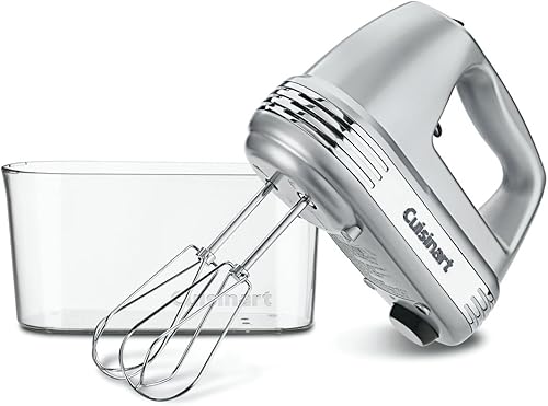 Miniatura 4 de Cuisinart HM-90BCS Power Advantage Plus Mezclador de mano de 9 velocidades con estuche de almacenamiento, cromo cepillado y abrelatas eléctrico