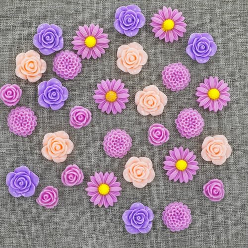 30Pcs Decorative Push Pins Flower Thumb Tacks for Cork Board, Cute Rose Pushpins for Bulletin Board Photo Wall Office Cubicle Decor Accessories…