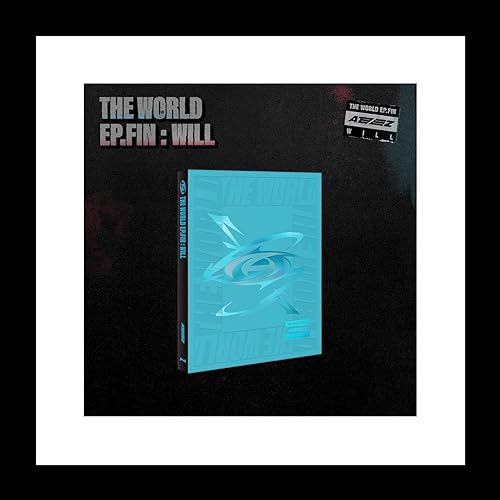 ATEEZ The World EP.FIN - 2 álbum de CD+Photobook+Pegatina+Tarjeta Fotográfica+Seguimiento Sellado (Versión Estándar Z)