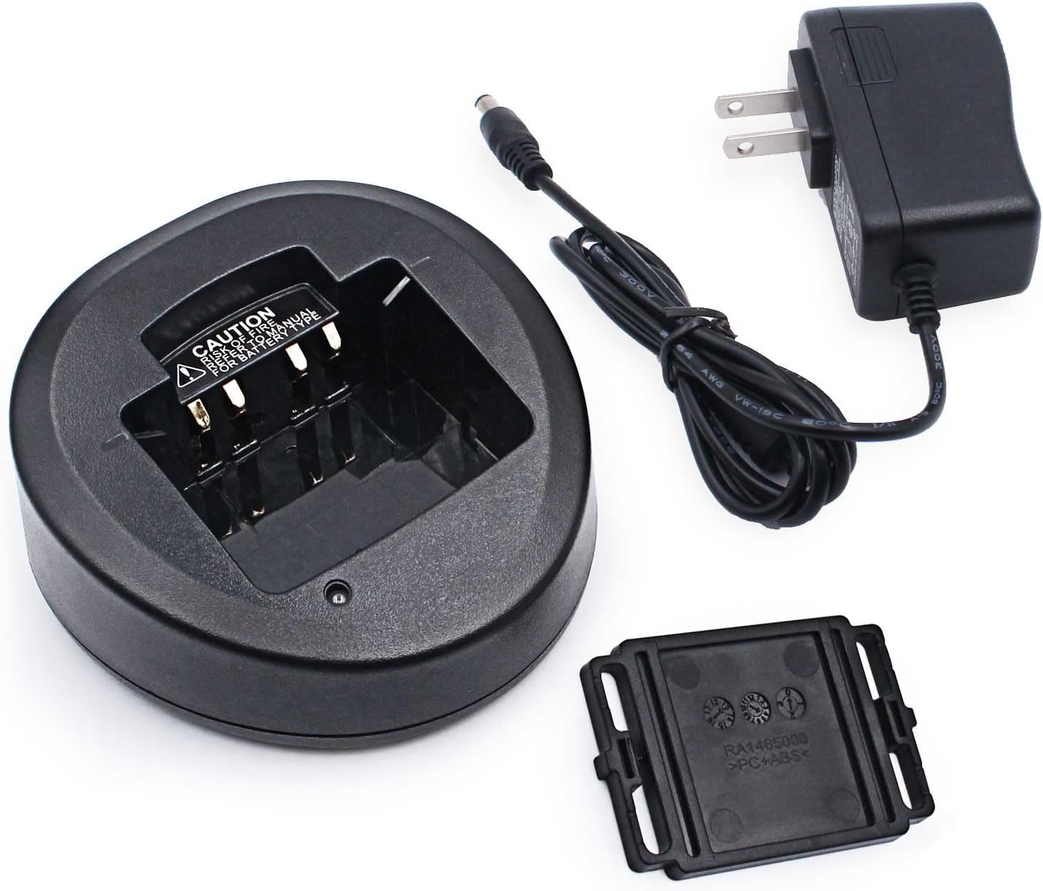 CD-58 Desktop Charger Compatible for Vertex VX-231 VX-261 EVX531 EVX534 EVX539 VX351 VX354 VX451 Radio FNB-V134LI FNB-V132LI FNB-V132LI FNB-V130LI V133LI Battery Charger