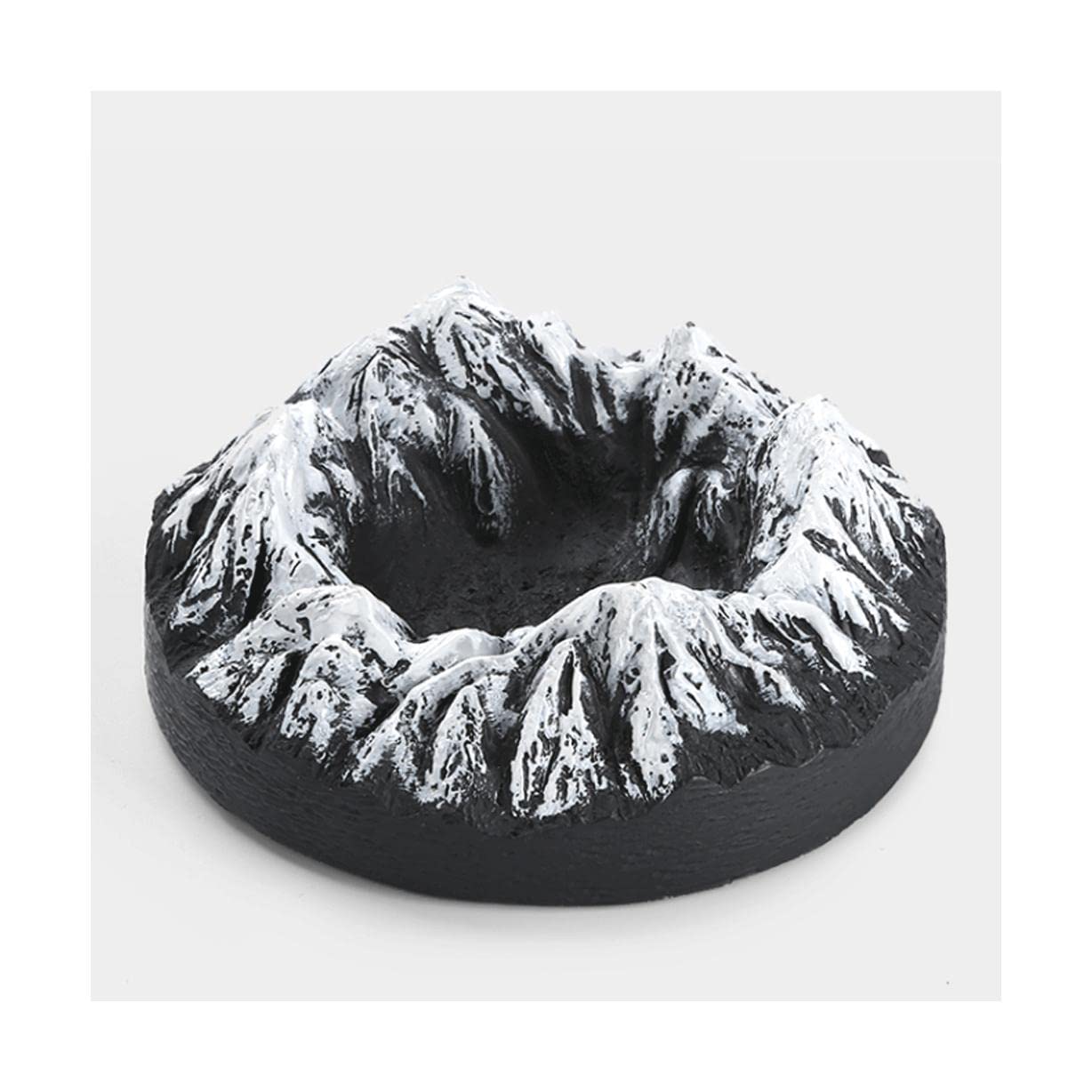 ashtray， Beautifully Resin Ashtray Creative Desktop Multi-functional Ash Holder For Home Office Portable(Volcano 4 Pcs)