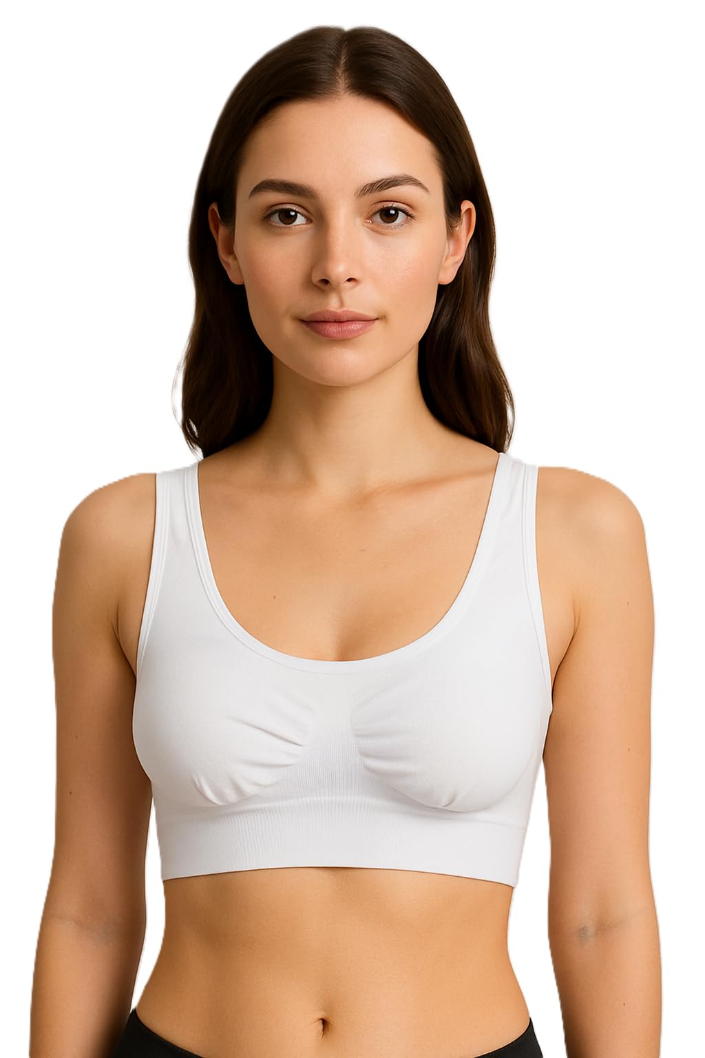 Neotrend Women's Seamless Non-Padded Sports Bra | Wire-Free Comfort Fit Yoga Bra-image-49