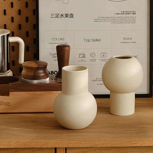 Miniatura 2 de Florero de decoración esférica retro, adornos redondeados (parte posterior)