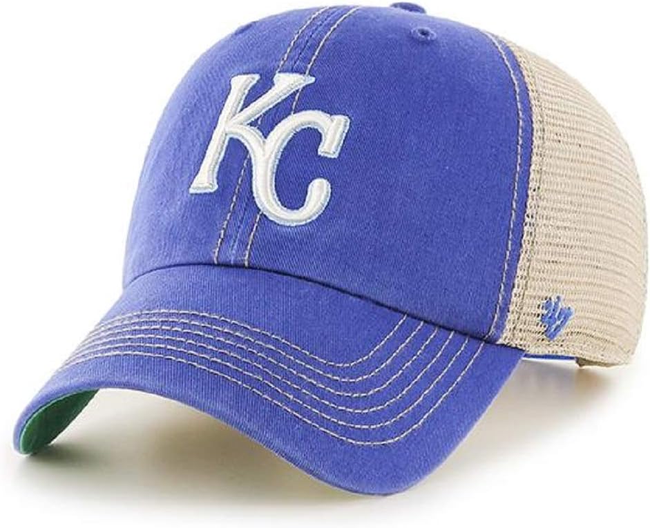 '47 MLB Trawler Team Color Mesh Trucker Clean Up Adjustable Hat, Adult One Size Fits All