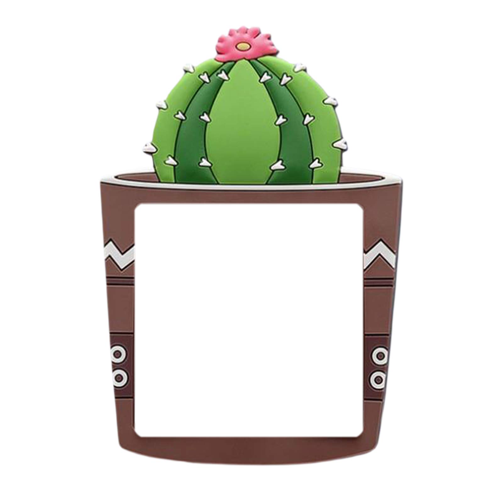 SKKWJEGE Cute Light Switch Cover Sticker Surround Cartoon Art Decal Decor Ball Cactus