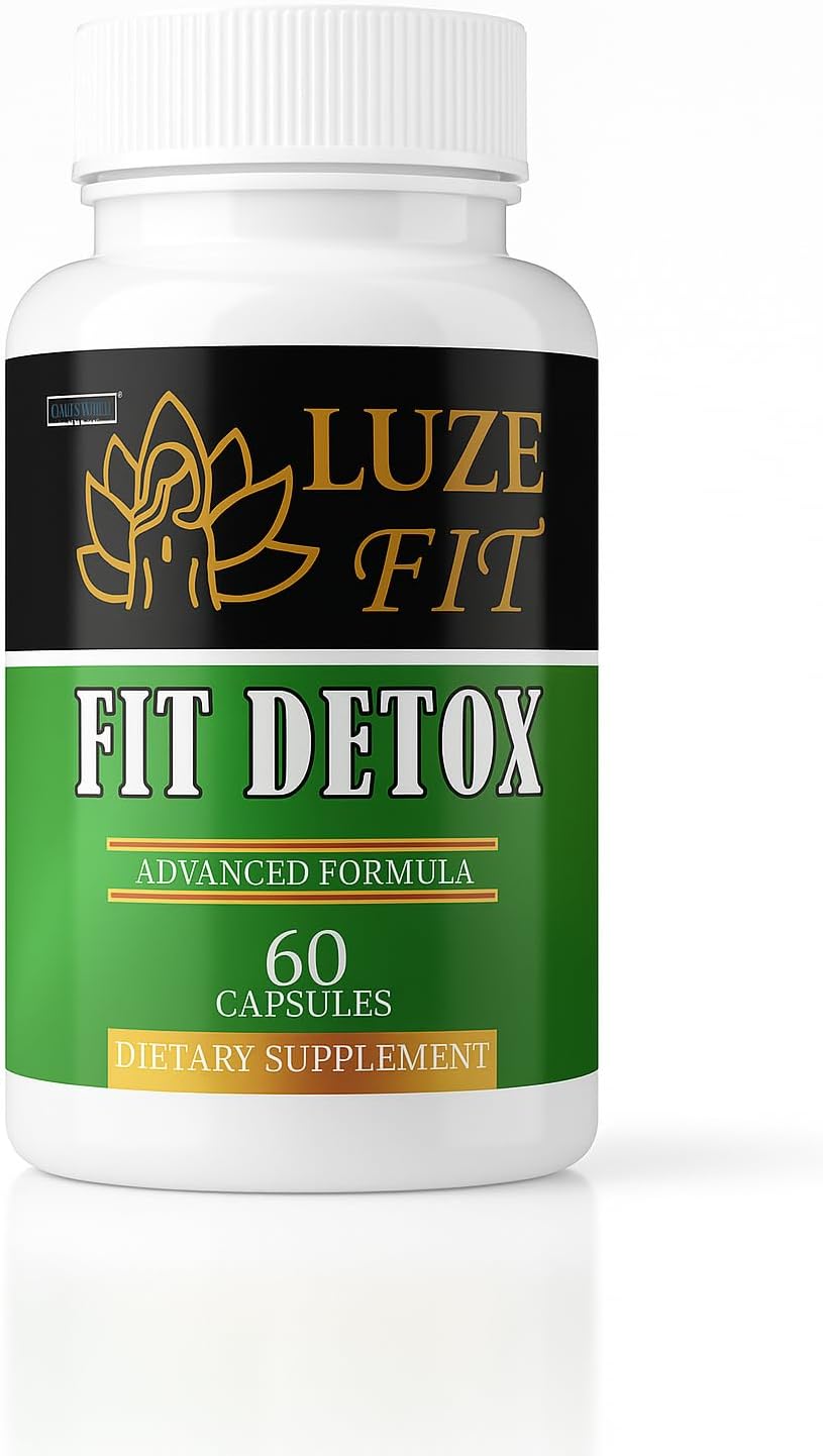 Luze Fit Detox - Official LuzeFit Detox Premium Capsules Advanced Formula, LuzeFitDetox Pills All Natural Support Capsulas Health Pastillas for Overall & Wellness, 60 Capsules for 1 Month (2)