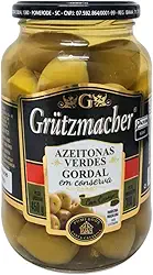 Azeitona Verde Gordal em Conserva Grutzmacher450g
