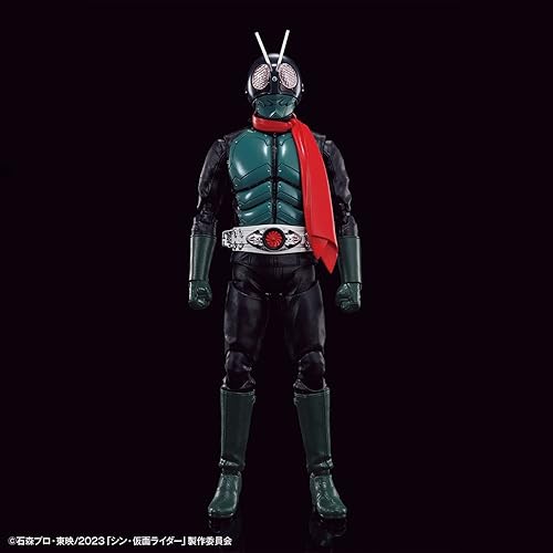 Miniatura 2 de Bandai Hobby Shin Kamen Rider - Kit de modelo estándar de elevación de figura de piloto enmascarado