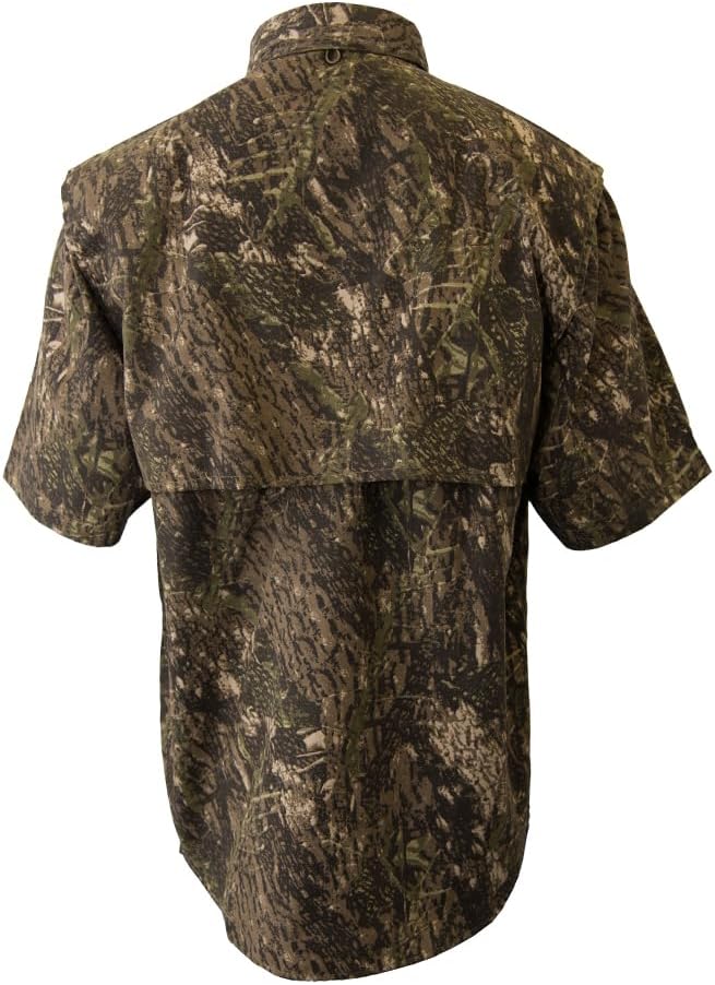 Men's Camouflage Fishing Shirt Short Sleeves - Image 3
