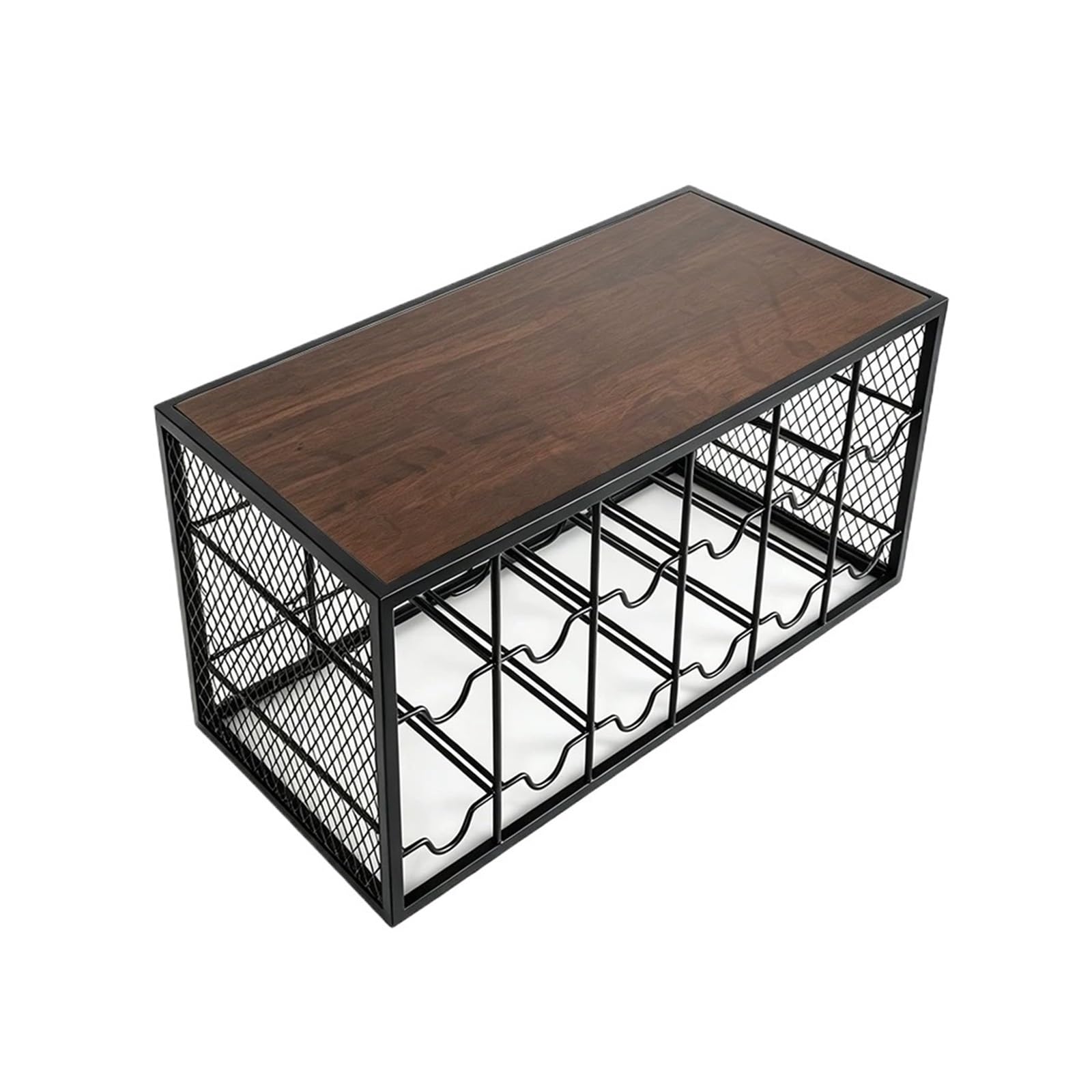 SDA287MZ Storage This Two-tier Wine Rack Holds 12 Bottles Of
