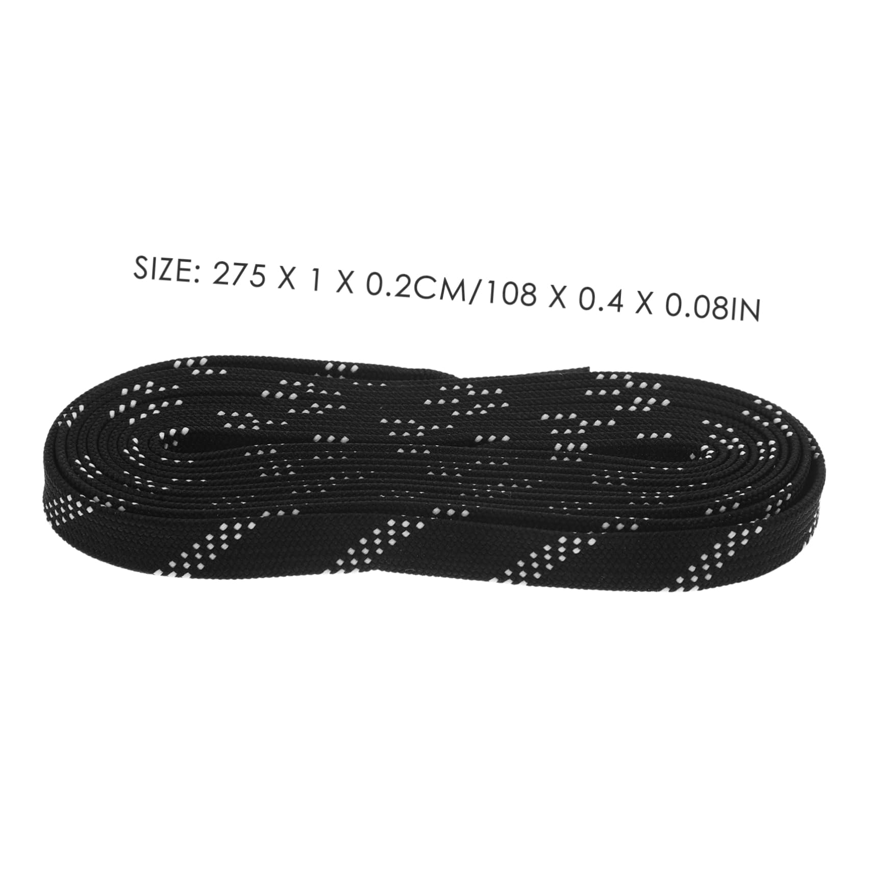 BESPORTBLE 4 Pezzi di Lacci da Hockey per Scarpe Sportive per Pattini A Rotelle Resistenti all'Usura Pattini da Ghiaccio Lavorazione Artigianale Raffinata Colorate