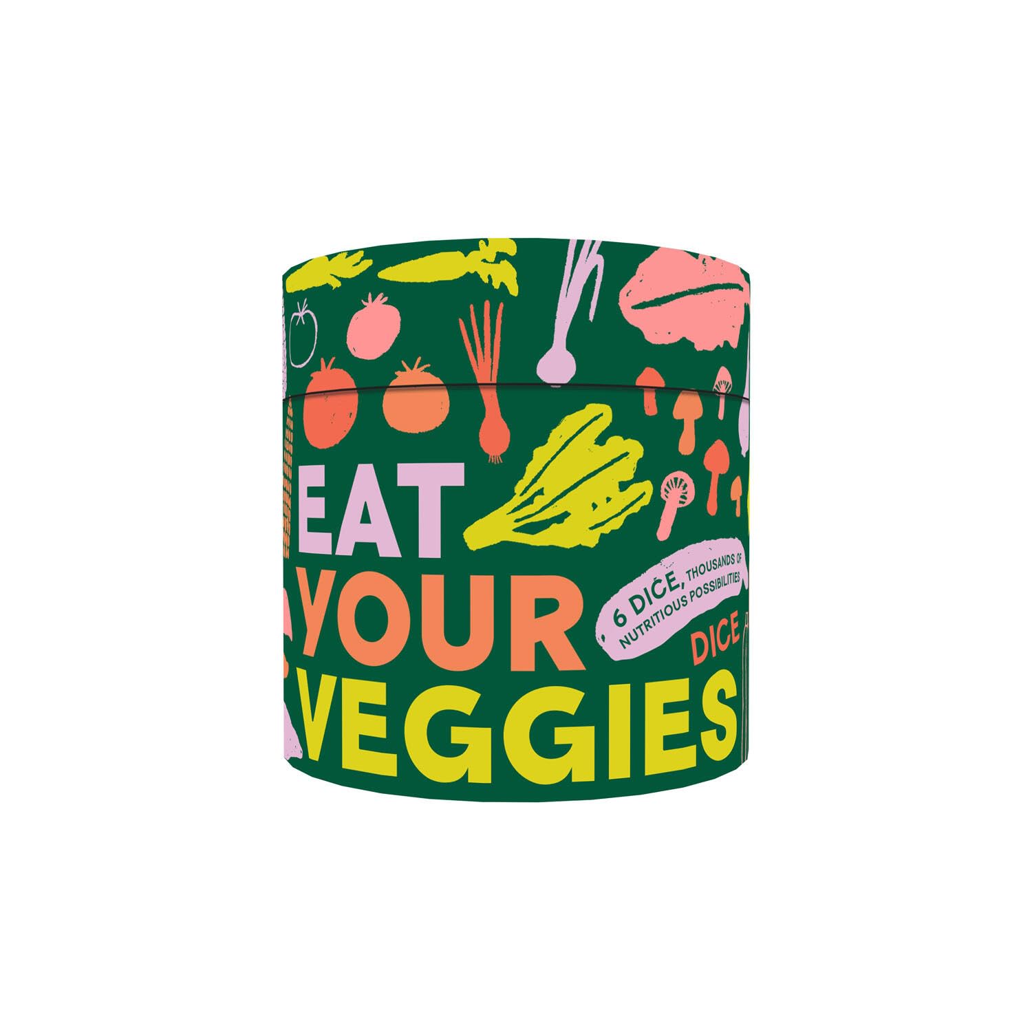 Chronicle Books Eat Your Veggies Dice: 6 Dice, Thousands of Nutritious Possibilities