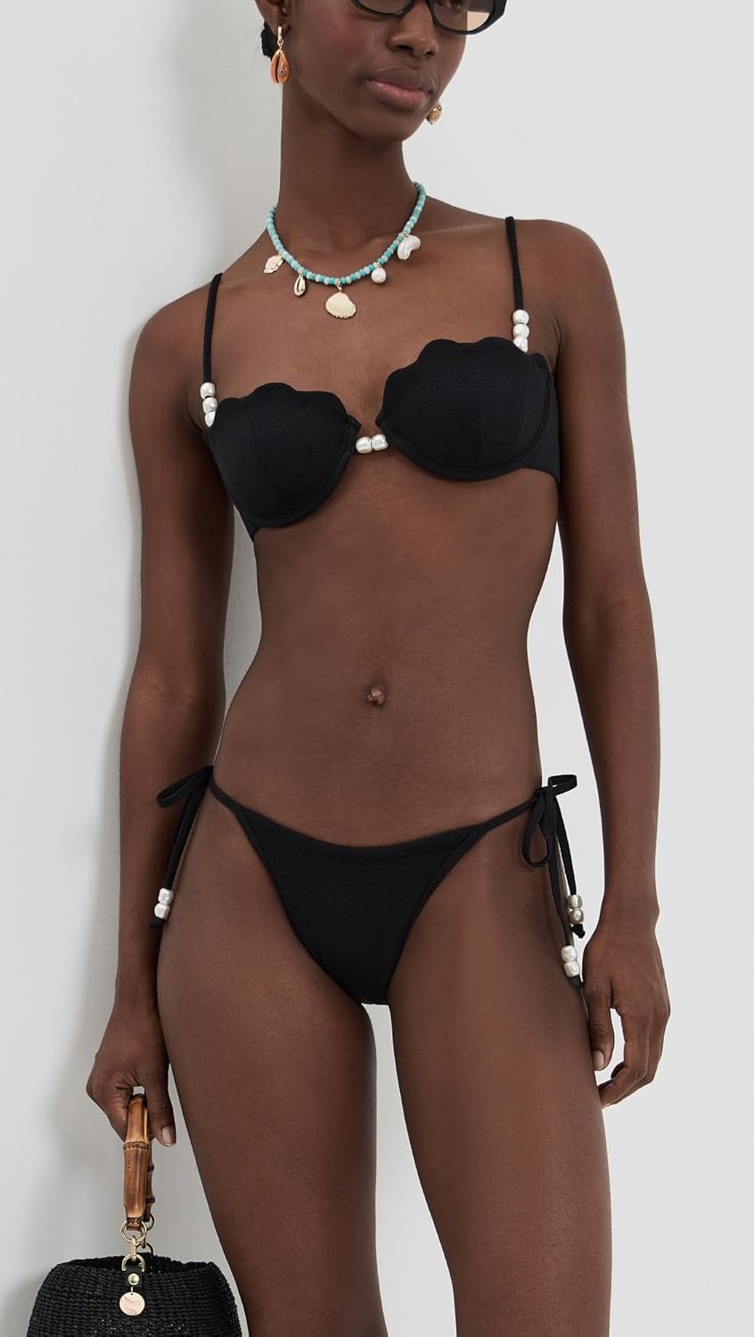 L*Space Sunrise Shell Bikini Top for Women, Medium Support & Coverage, Underwire Cup, Adjustable Straps for Customizable Fit - Image 3