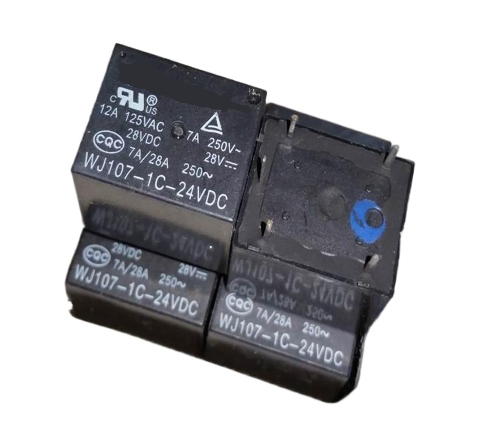 WJ107-1C-24VDC / 12VDC Relais 5-polig – T73C Kompatibel – Für Schaltanwendungen