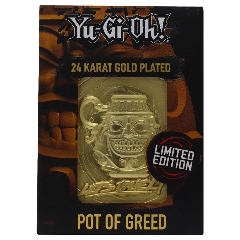 YU-GI-OH! - Garnek Chwały - Carte en métal plakietka lub kolektor