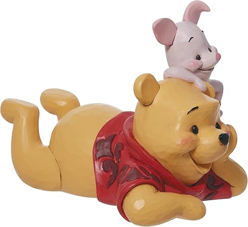 Miniatura 3 de Enesco Disney Traditions Winne The Pooh and Piglet - Figura de 5.25 pulgadas, multicolor